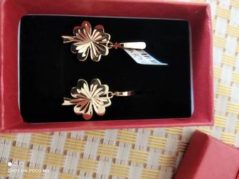 Золотые Серьги. 4,14гр. Новый