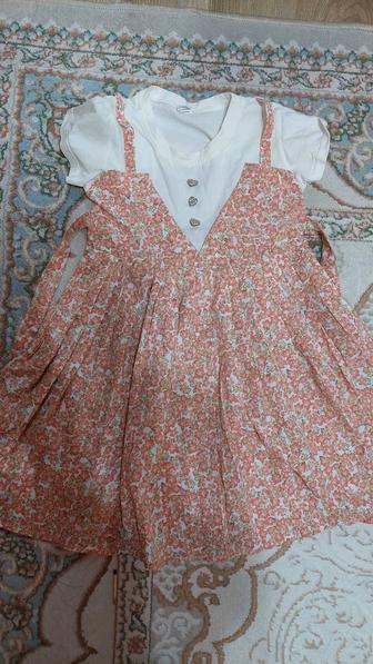 Джинсы и юбка для девочки