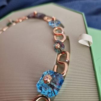 Колье кристаллы Swarovski