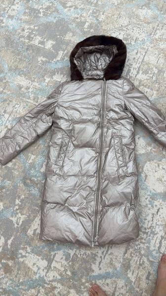 Куртка норковая воротник,