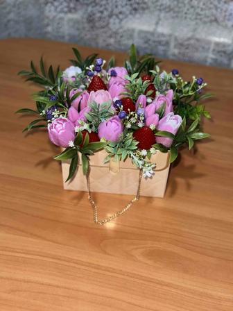 Мыло ручной работы к 8 марта