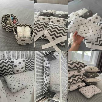 Бортики в манеж