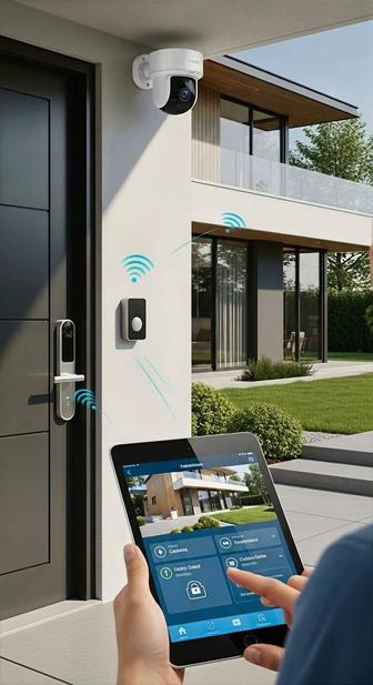 Видеонаблюдение, домофония и системы пожаротушения