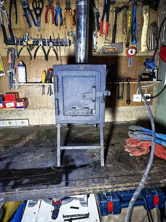 Шатырға арналған пеш.Печь для палатки