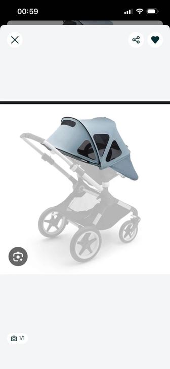 Куплю новый или б/у летний капюшон для коляски bugaboo fox или camelion
