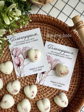 Свадебные бонбоньерки (аромасаше)