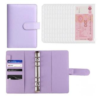 Планировщик бюджета Yalong Money-12588 Планер копилка для денег, A6, 12 л,