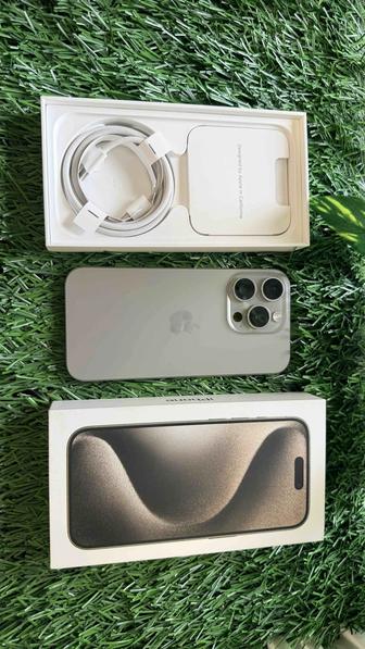 iPhone 15 Pro, 512 GB, natural titanium