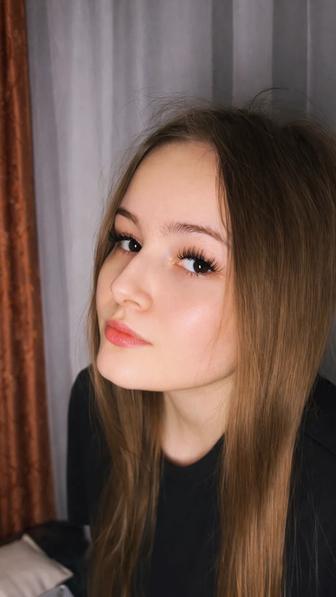 Ресницы наращивание любого объема