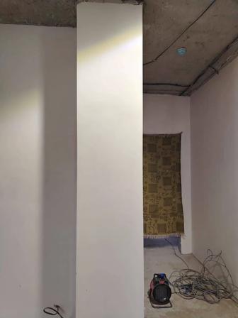 Ремонт квартира под ключ по частям штукатурка шпаклёвка гипсокартон наливно