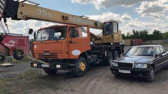 Услуги автокрана 25т