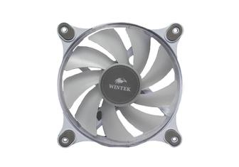 Fan for case Wintek RGB MAGIC FAN 12см 4 Pin power 3 pin(RGB) RGB