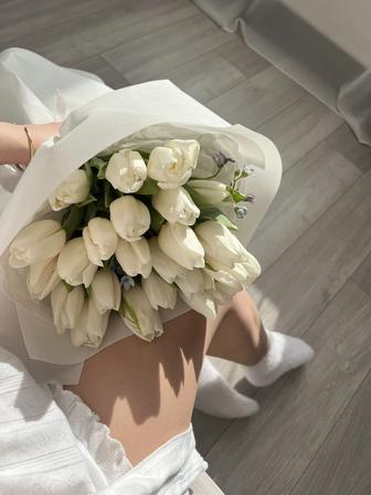 Букет из тюльпанов