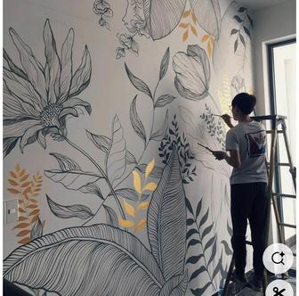 Роспись стен