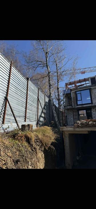 Спил распил экранировка деревьев