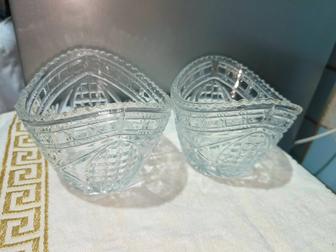 Продам советские стеклянные салатницы и вазы для фруктов