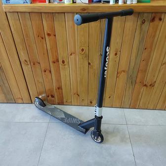 Трюковый самокат Scooter. Трюковой. Тэшка. Т-образный руль. 100 мм.