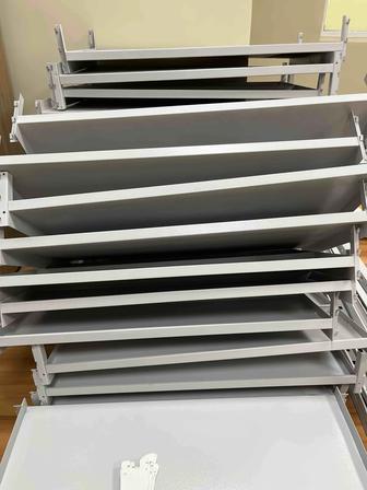 Стеллаж сборно-разборный металлический б/у, недорого