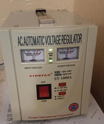Стабилизатор напряжения 110-220 вольт. Релейный, полный автомат.