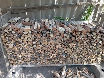 Дрова в мешках