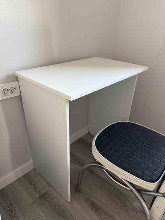 Стол письменный ILMER 74IM, 75x45x75 см, белый