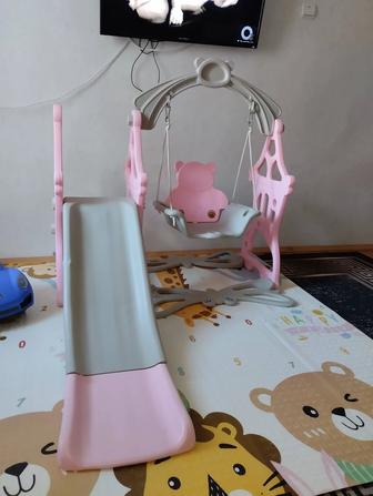 Детская горка качеля