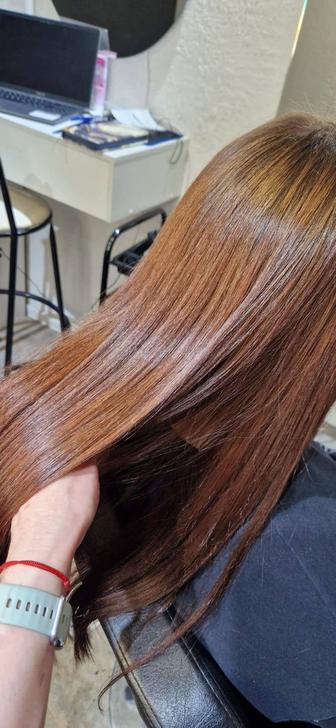 Ищем Модель на Декапирование /кислотная смывка черного красителя с волос