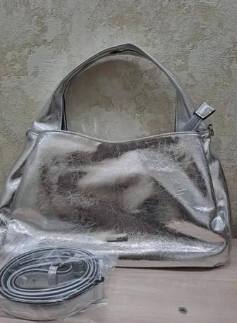 Сумка из прессованной кожи