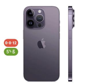 Смартфон Apple iPhone 14 Pro
128Gb фиолетовый