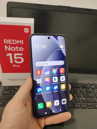 Xiaomi REDMI Note 15 Pro НОВЫЙ с гарантией 27.01.2026 куплена