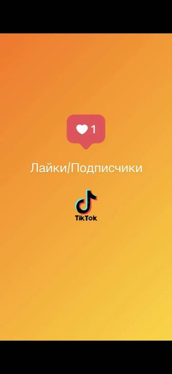 Подписчики в тик ток и инста