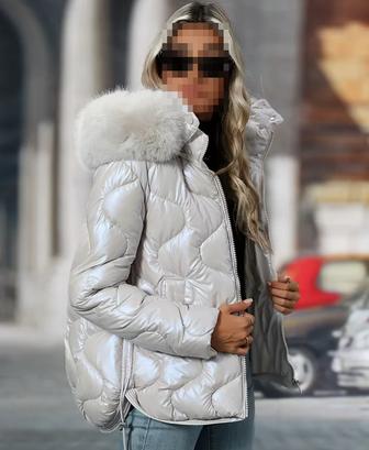 Куртка пуховик женская зимняя размер 48-50