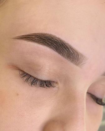 Коррекция бровей