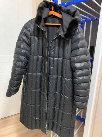 Зимняя двусторонняя зимняя куртка 54-56 рр