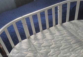 Детская мебель!.кроватка манеж,380.разборная.