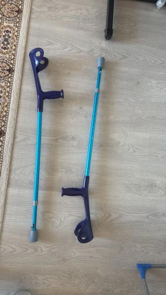 Костыль с устройством против скольжения