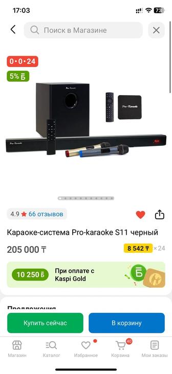 Караоке система с 2 микрофонами