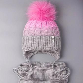 Продам зимние шапки (шапка и снуд)