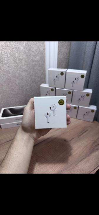 AirPods 4 с шумоподавлением, наушники премиум качества