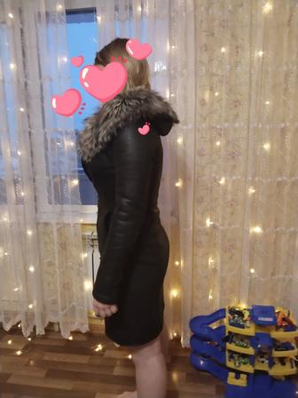 Продам дубленку с мехом