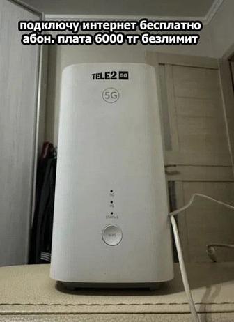 WI-FI Роутер Altel/Tele2 с безлим. интернетом