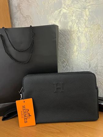 Барсетка с кодовым замком от бренда хермес