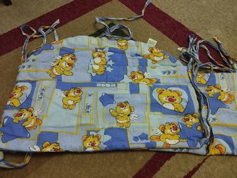 Бортики в детскую кроватку