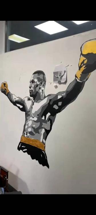 Роспись стен и дизайн интерьера