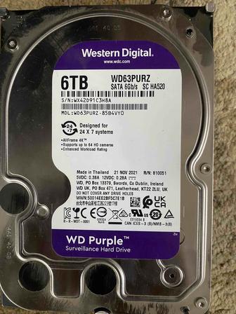 Жеский диск HDD 6 ТБ