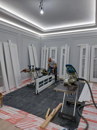 Установка межкомнатных дверей