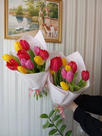 Тюльпаны на 8марта