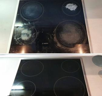 Полировка варочных панелей, сенсорной электроплиты, стеклокерамических плит