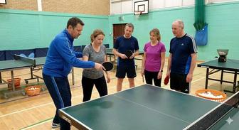 Обучение настольному теннису