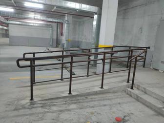 ПЕРИЛА из нержавеющей стали по Казахстану любой сложности стеновые поручьни